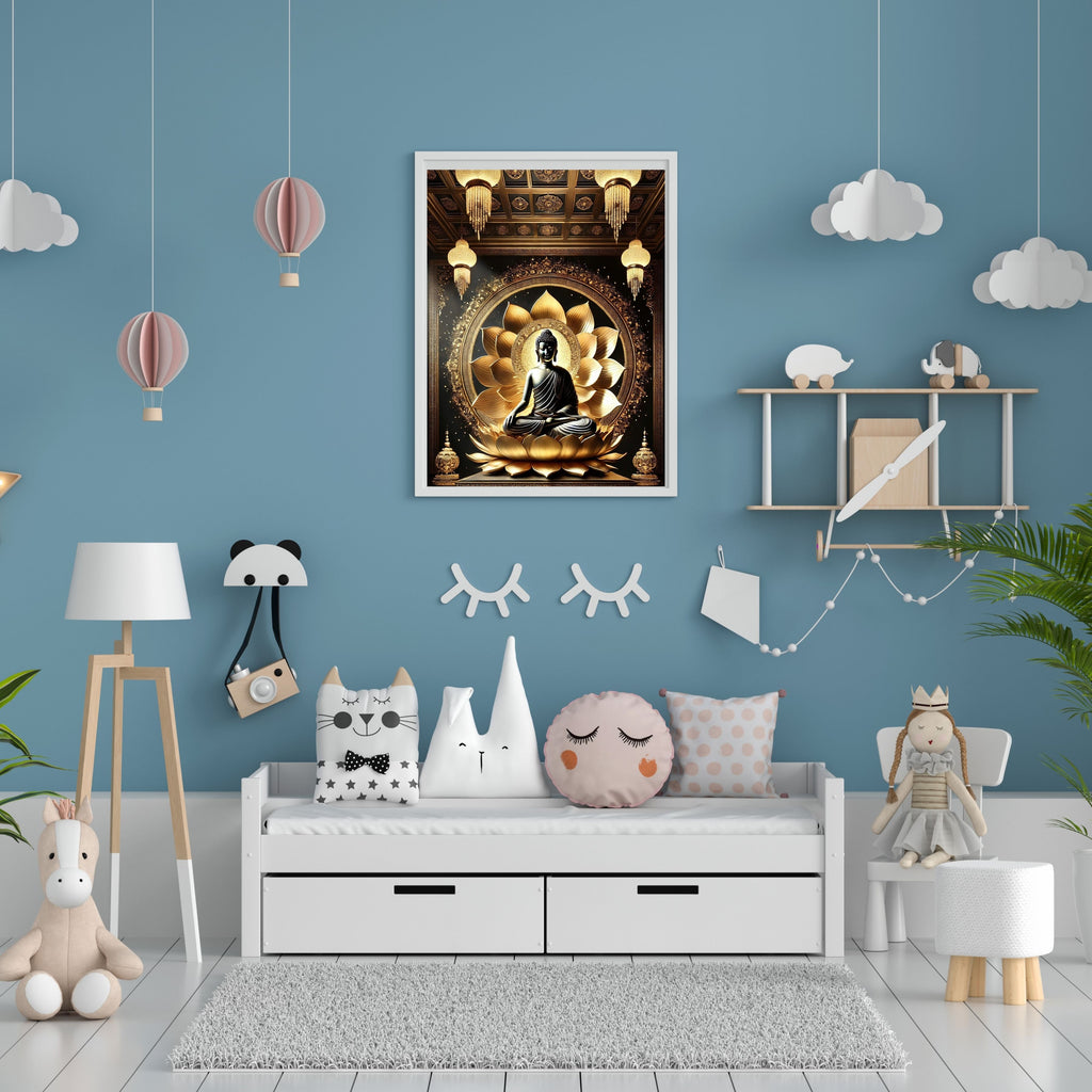 Commercial Use Lord Buddha Wall Art Printable | Zen Meditation Decor | Buddhist Wall Hanging | Spiritual Home Decor | Mindfulness Artwork | Instant Download|sp82c