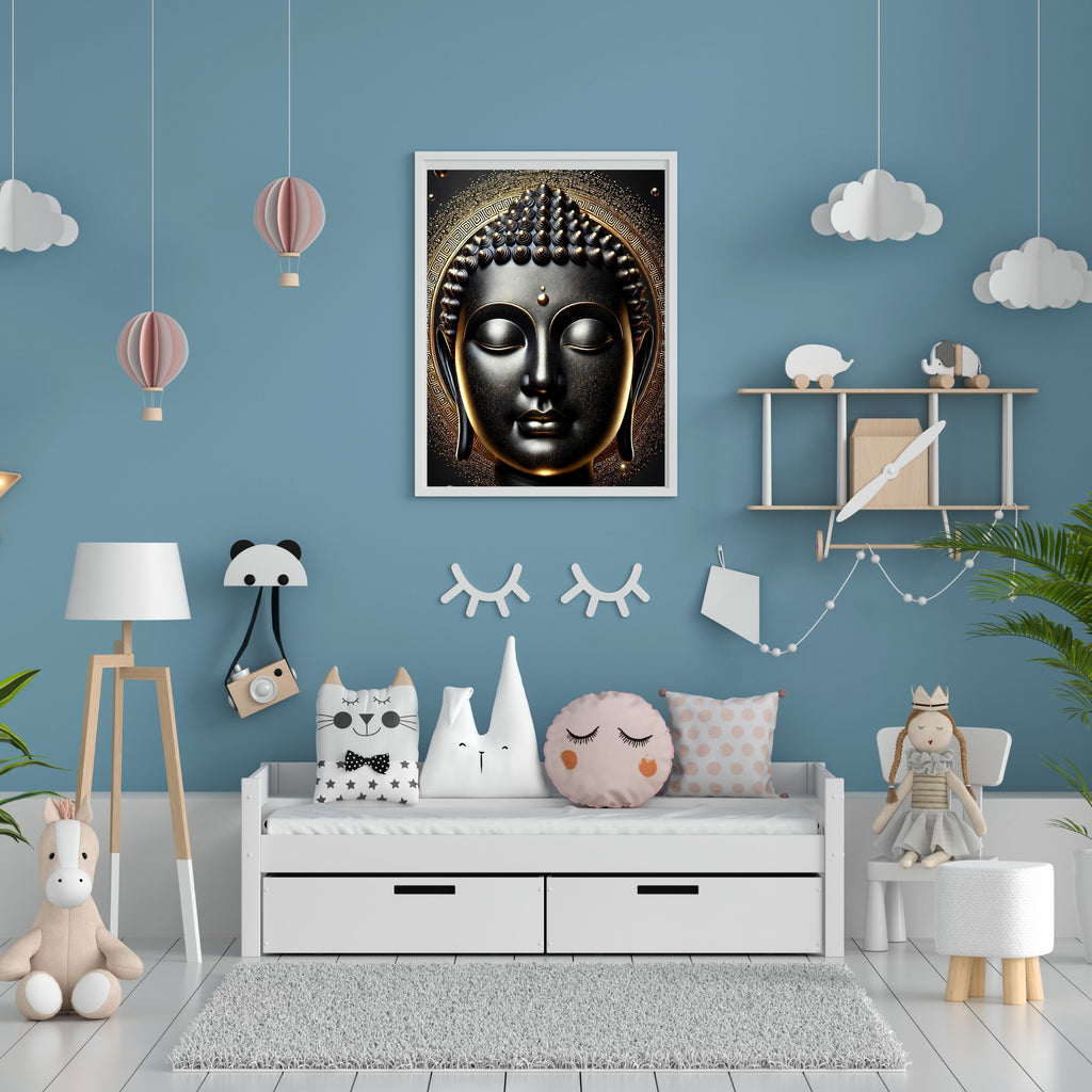 Lord Buddha Printable Wall Art, Zen Buddha Poster, Meditation Room Decor, Buddhist Wall Hanging, Spiritual Digital Download, Peaceful Home Decor|sp86