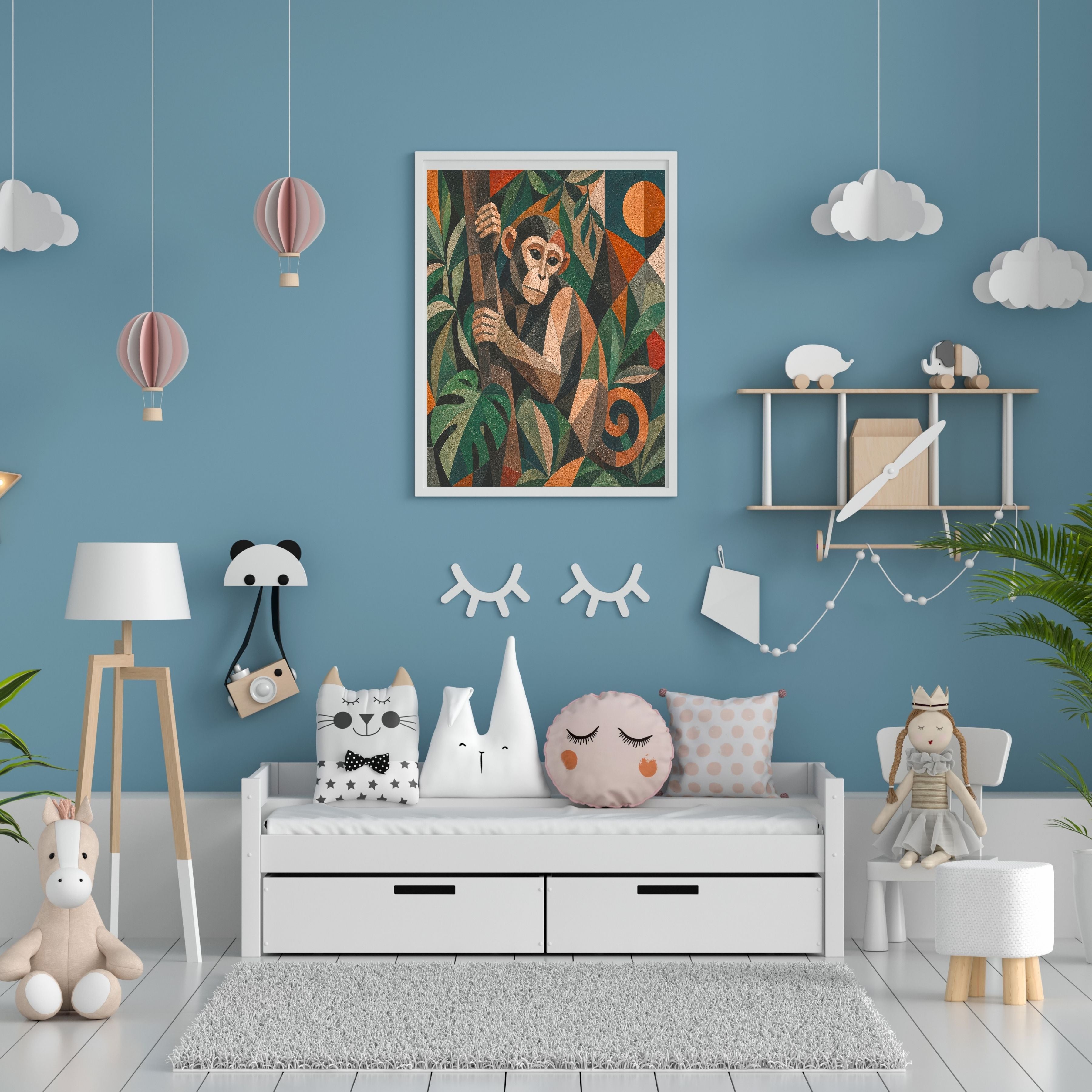 Commercial use Kids Room Wall Art Printable Bundle | 11+ Sizes Included | Nursery Wall Hanging Decor | Cute Kids Posters | 300 DPI High Resolution | Instant Downloa|kwd14c