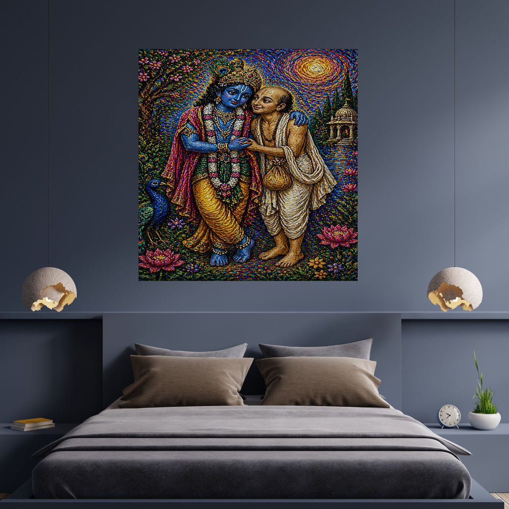 Lord Krishna Wall Art Printable, Krishna Digital Download, Hindu Wall Decor, Spiritual Home Decor, Pooja Room Art, Krishna Poster, Temple Artwork|sp53