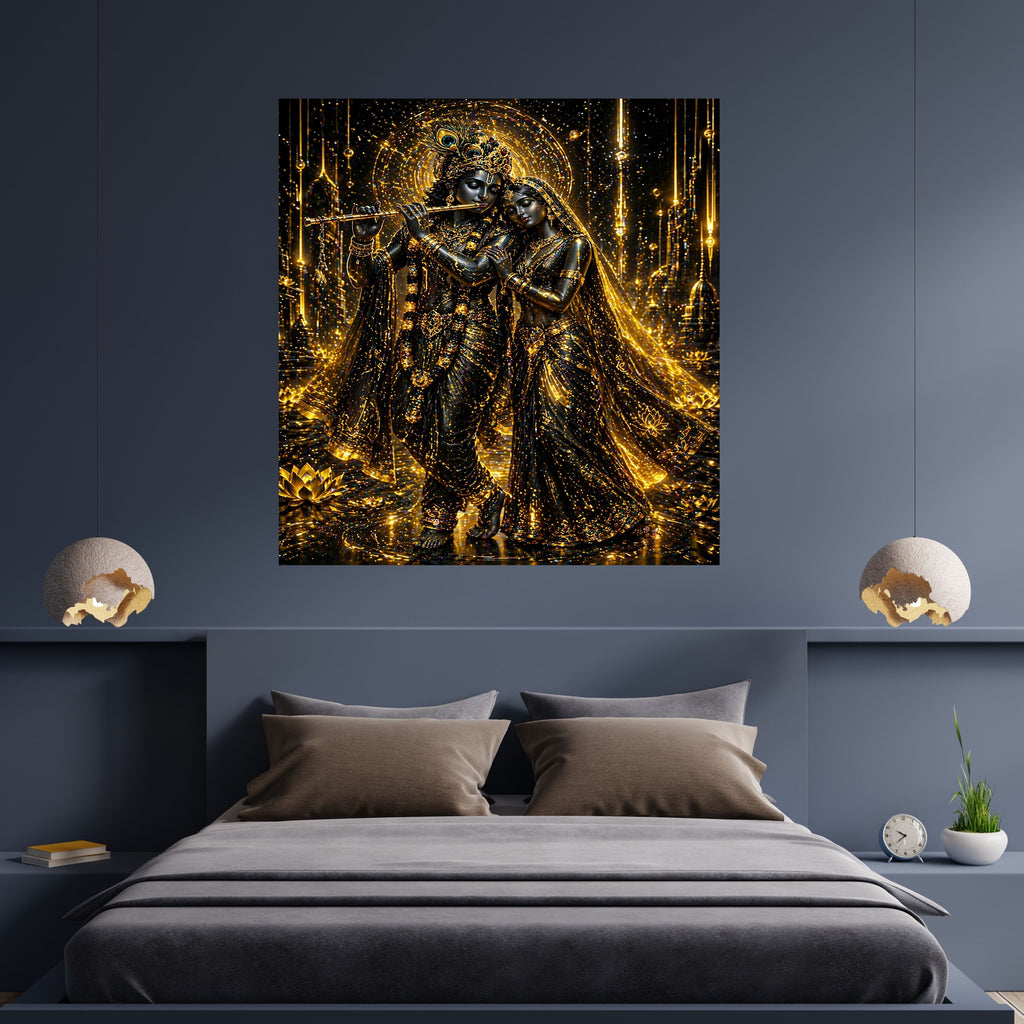 Lord Krishna Wall Art Printable, Krishna Digital Download, Hindu Wall Decor, Spiritual Home Decor, Pooja Room Art, Krishna Poster, Temple Artwork|sp56