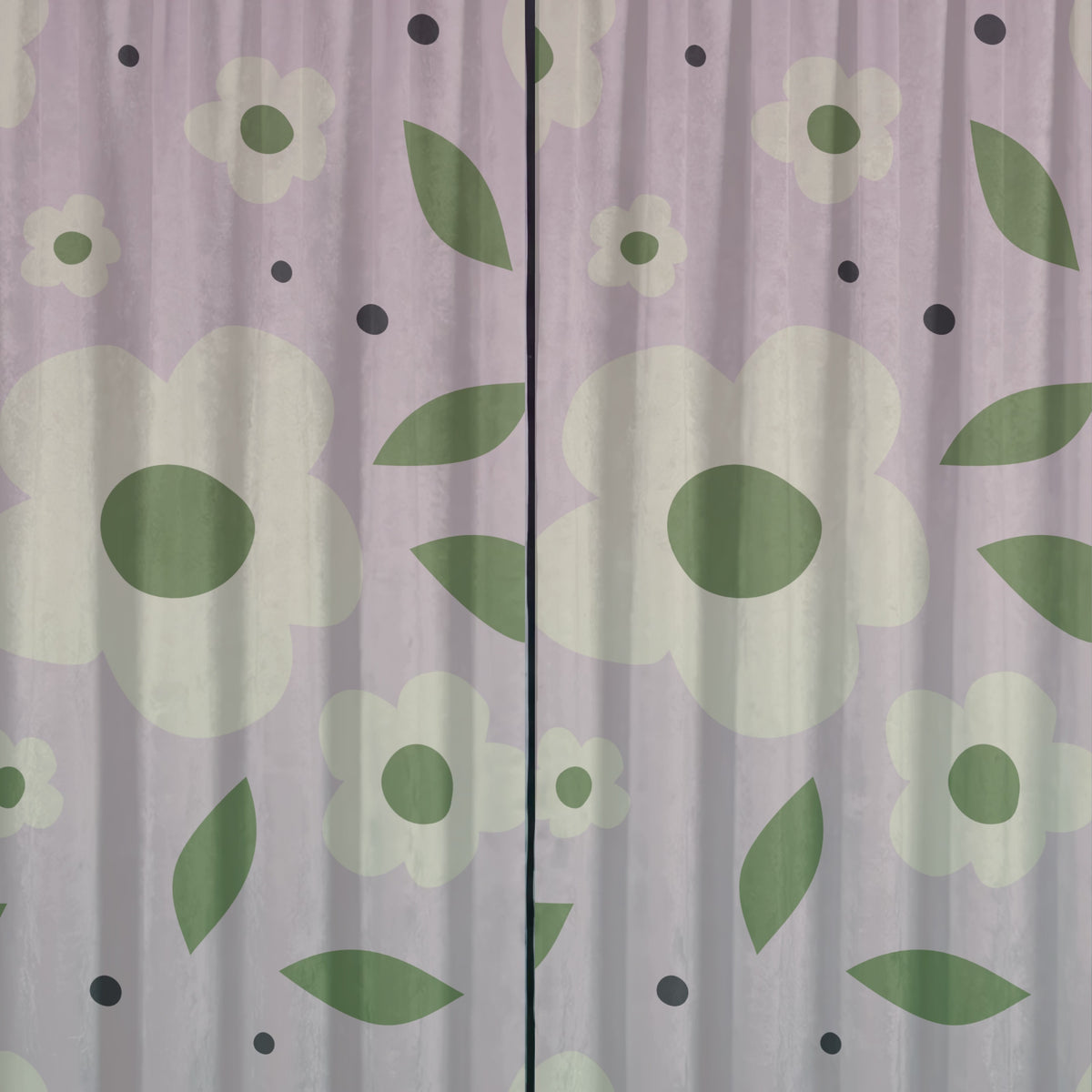 Lilac Retro Daisy Seamless Pattern Bundle 10 Colourways Commercial Use - Floral Digital Paper POD Etsy Retro Home Kids Room Groovy Merchandise Scandi Fabric Printing