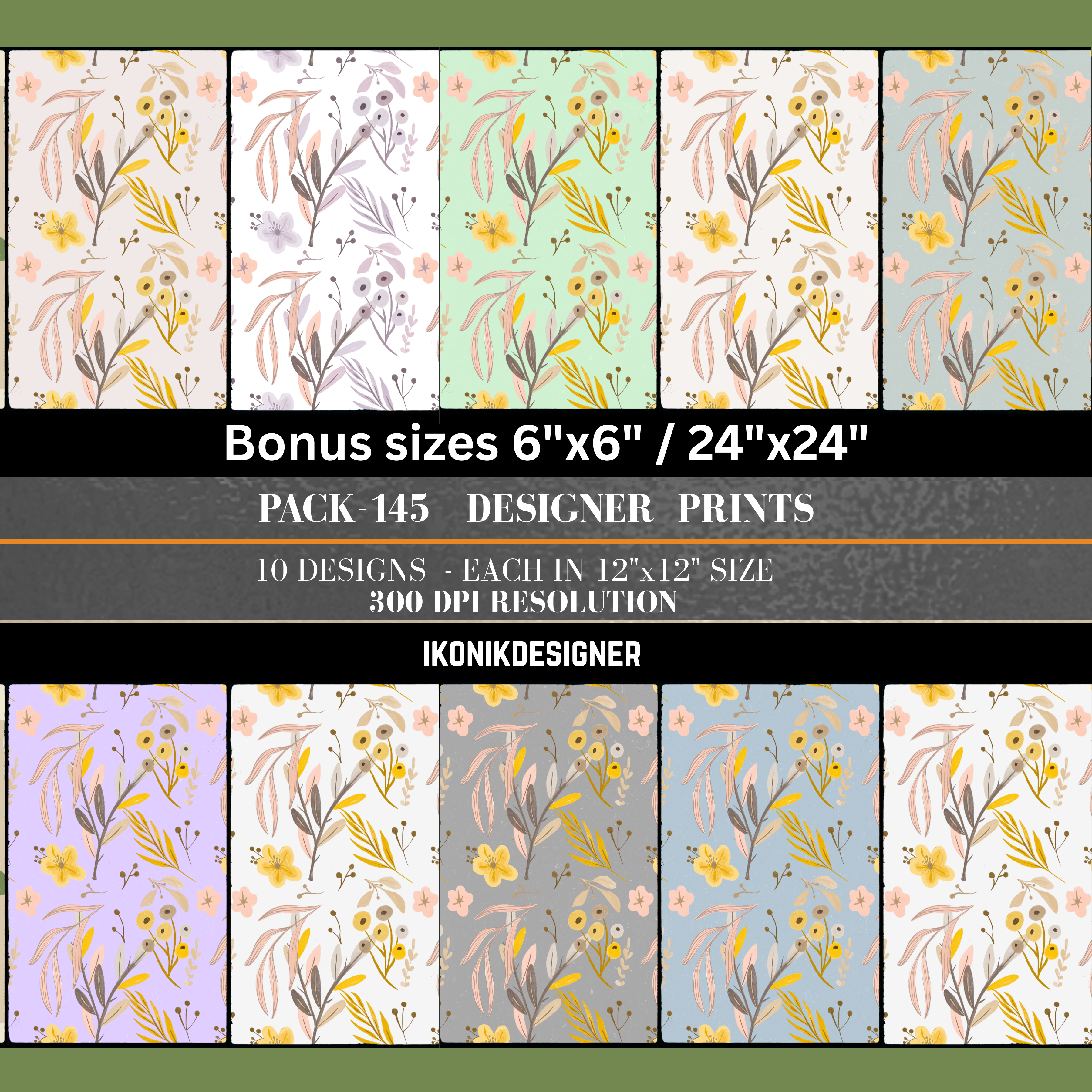Boho Seamless Pattern Bundle, Aesthetic Digital Paper, Neutral Bohemian Backgrounds, Printable Scrapbook Paper, Earthy Design Pack|145